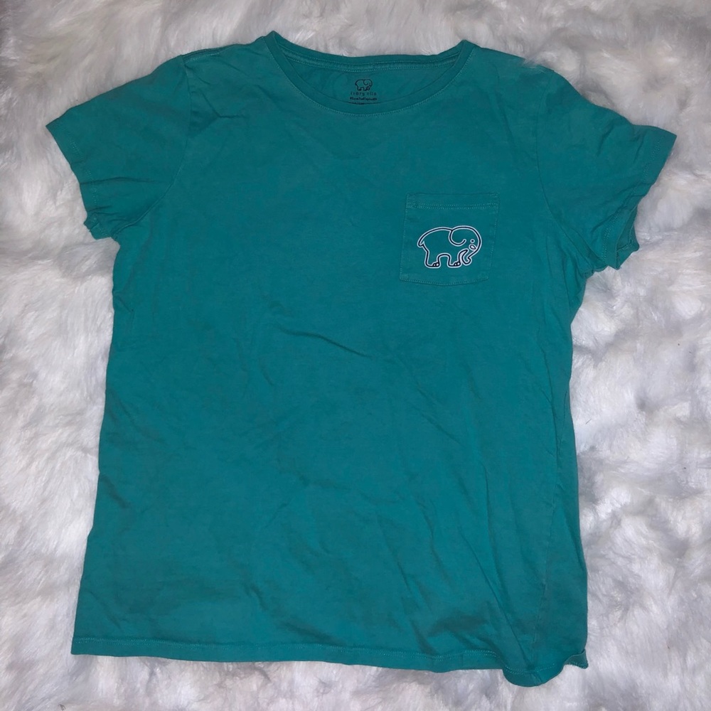 Women’s Medium Ivory Ella Tee Blue
